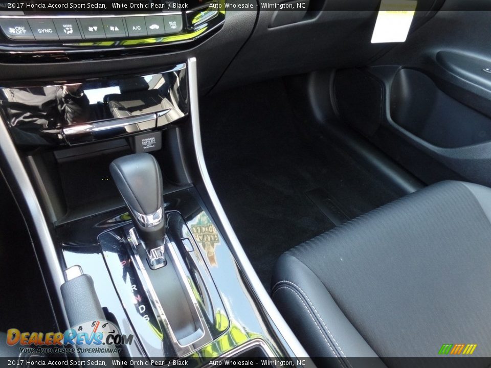 2017 Honda Accord Sport Sedan White Orchid Pearl / Black Photo #20
