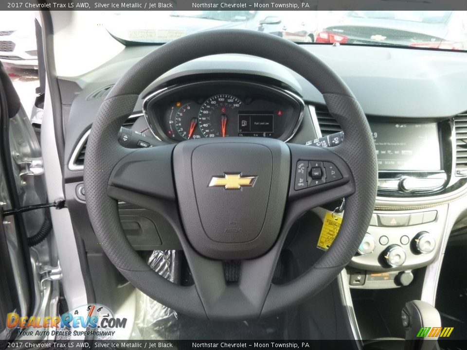 2017 Chevrolet Trax LS AWD Silver Ice Metallic / Jet Black Photo #17