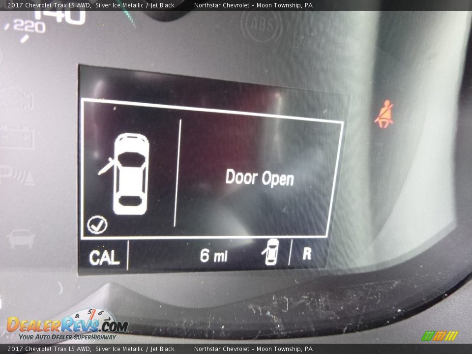 2017 Chevrolet Trax LS AWD Silver Ice Metallic / Jet Black Photo #20