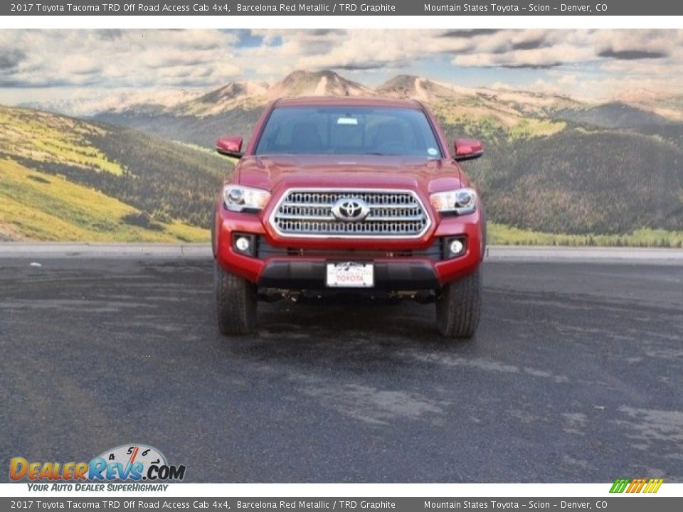 2017 Toyota Tacoma TRD Off Road Access Cab 4x4 Barcelona Red Metallic / TRD Graphite Photo #2