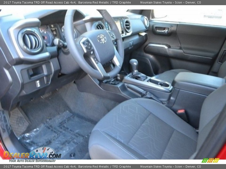2017 Toyota Tacoma TRD Off Road Access Cab 4x4 Barcelona Red Metallic / TRD Graphite Photo #5