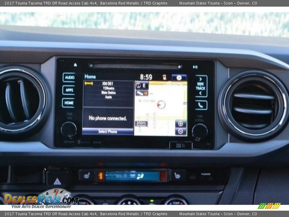 2017 Toyota Tacoma TRD Off Road Access Cab 4x4 Barcelona Red Metallic / TRD Graphite Photo #6