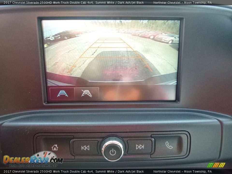 2017 Chevrolet Silverado 2500HD Work Truck Double Cab 4x4 Summit White / Dark Ash/Jet Black Photo #19