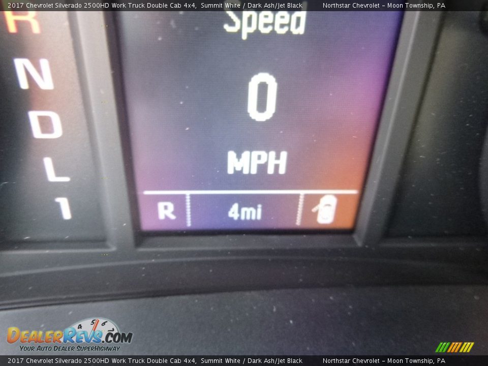 2017 Chevrolet Silverado 2500HD Work Truck Double Cab 4x4 Summit White / Dark Ash/Jet Black Photo #20