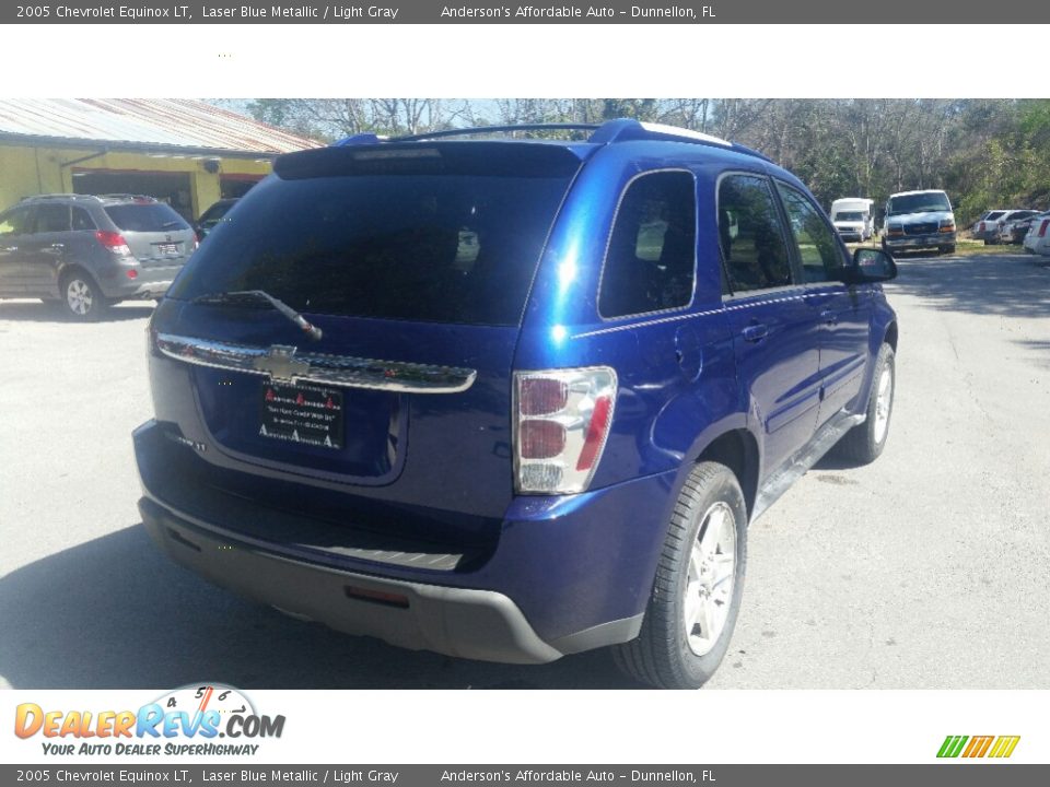 2005 Chevrolet Equinox LT Laser Blue Metallic / Light Gray Photo #3