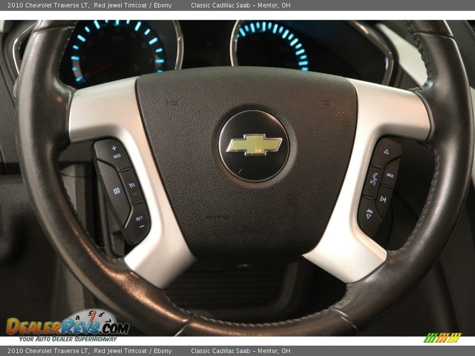 2010 Chevrolet Traverse LT Steering Wheel Photo #7