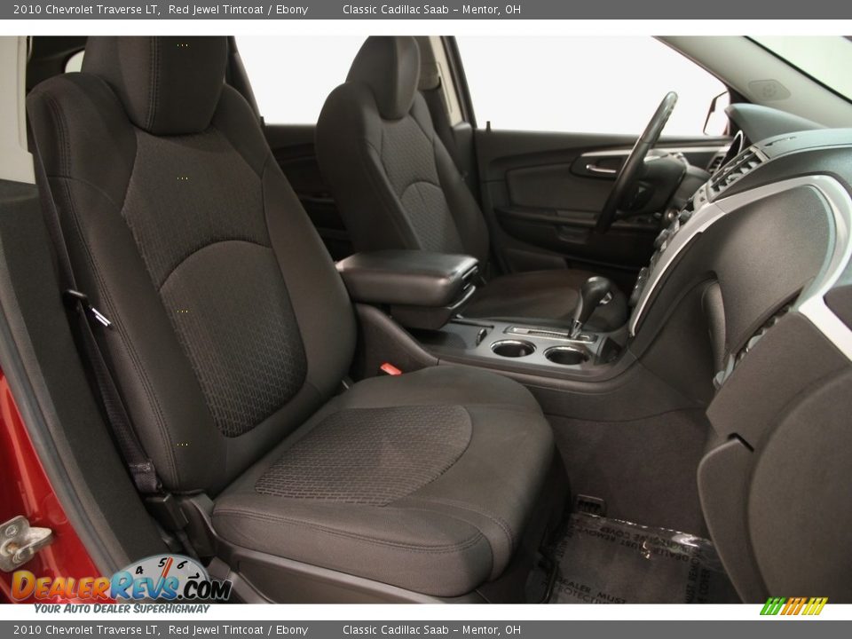 Front Seat of 2010 Chevrolet Traverse LT Photo #12