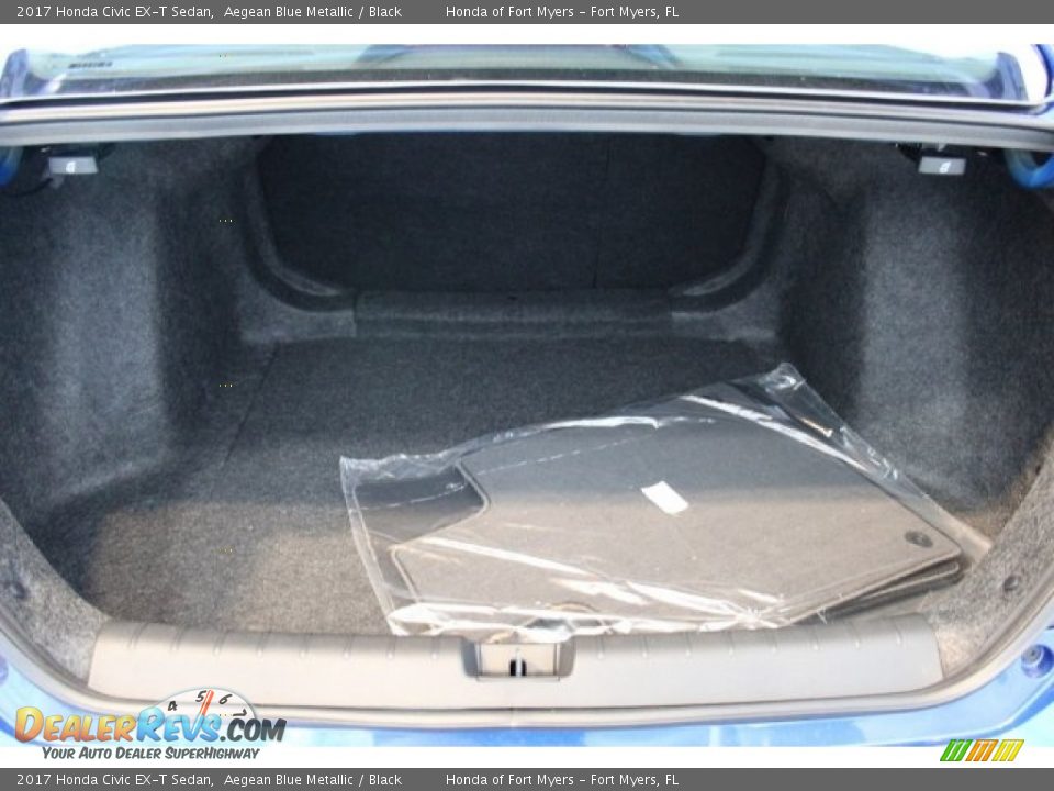 2017 Honda Civic EX-T Sedan Aegean Blue Metallic / Black Photo #25