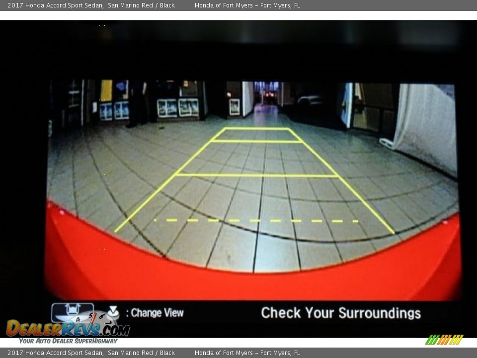 2017 Honda Accord Sport Sedan San Marino Red / Black Photo #18