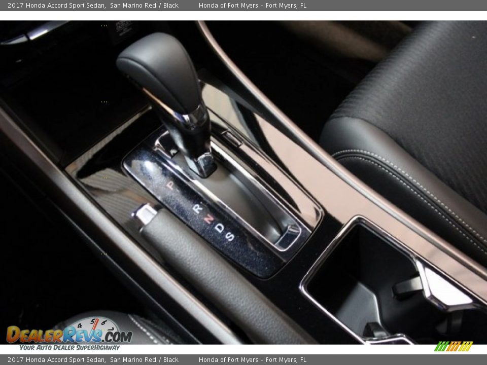 2017 Honda Accord Sport Sedan San Marino Red / Black Photo #22