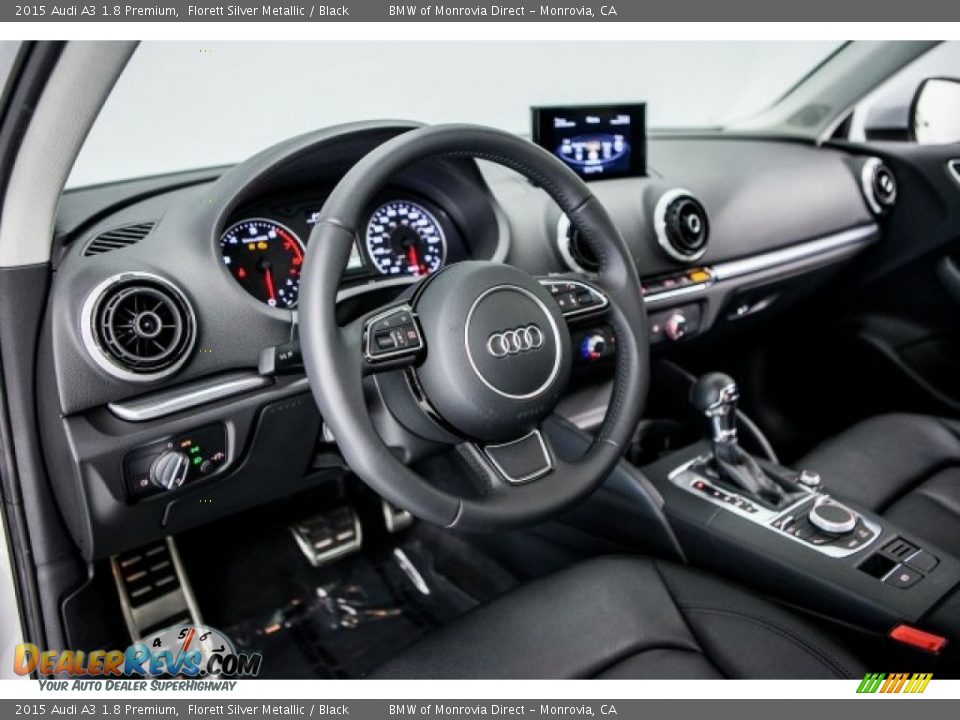 2015 Audi A3 1.8 Premium Florett Silver Metallic / Black Photo #20