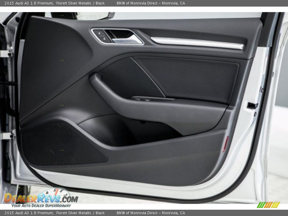 2015 Audi A3 1.8 Premium Florett Silver Metallic / Black Photo #26