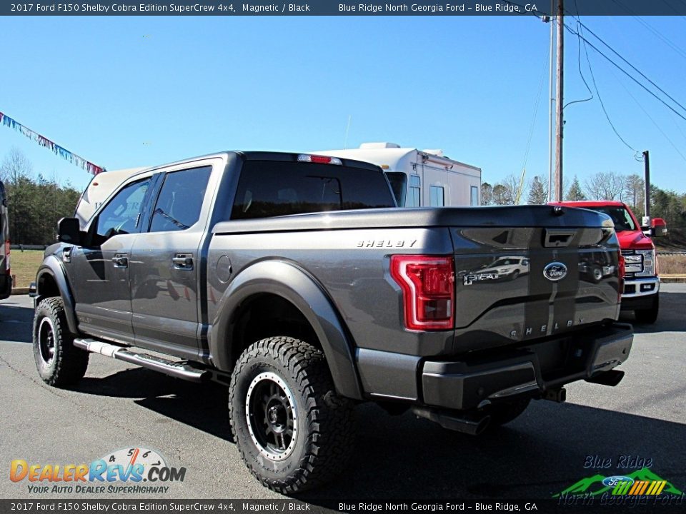 2017 Ford F150 Shelby Cobra Edition SuperCrew 4x4 Magnetic / Black Photo #3