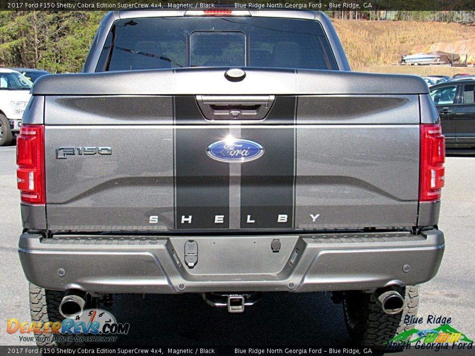 2017 Ford F150 Shelby Cobra Edition SuperCrew 4x4 Magnetic / Black Photo #4