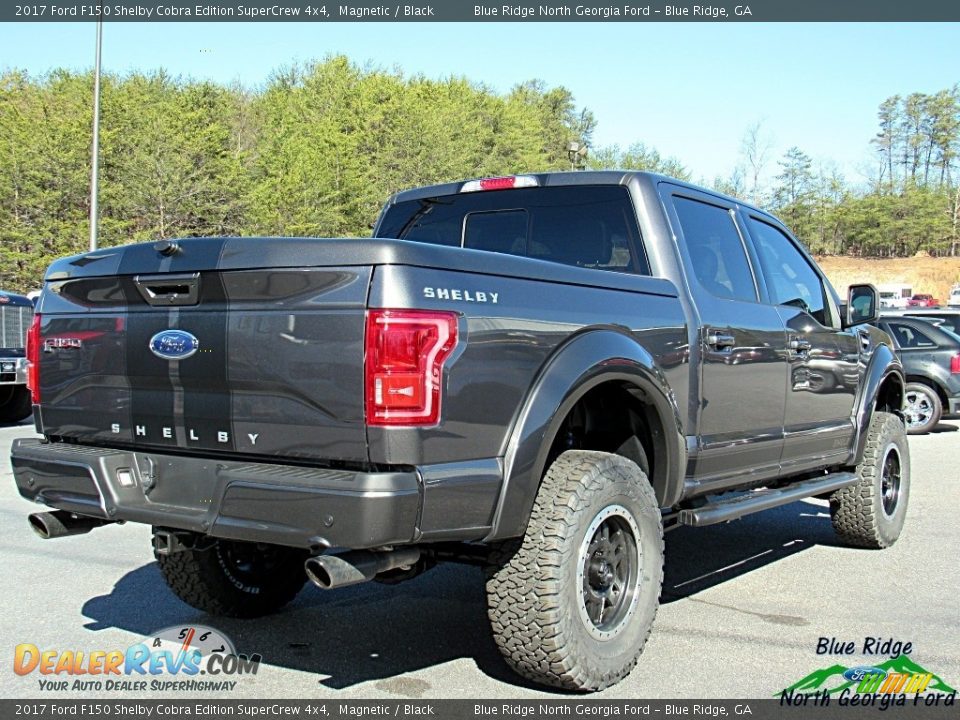 2017 Ford F150 Shelby Cobra Edition SuperCrew 4x4 Magnetic / Black Photo #5