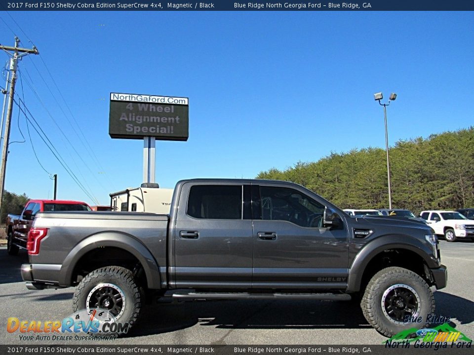 2017 Ford F150 Shelby Cobra Edition SuperCrew 4x4 Magnetic / Black Photo #6