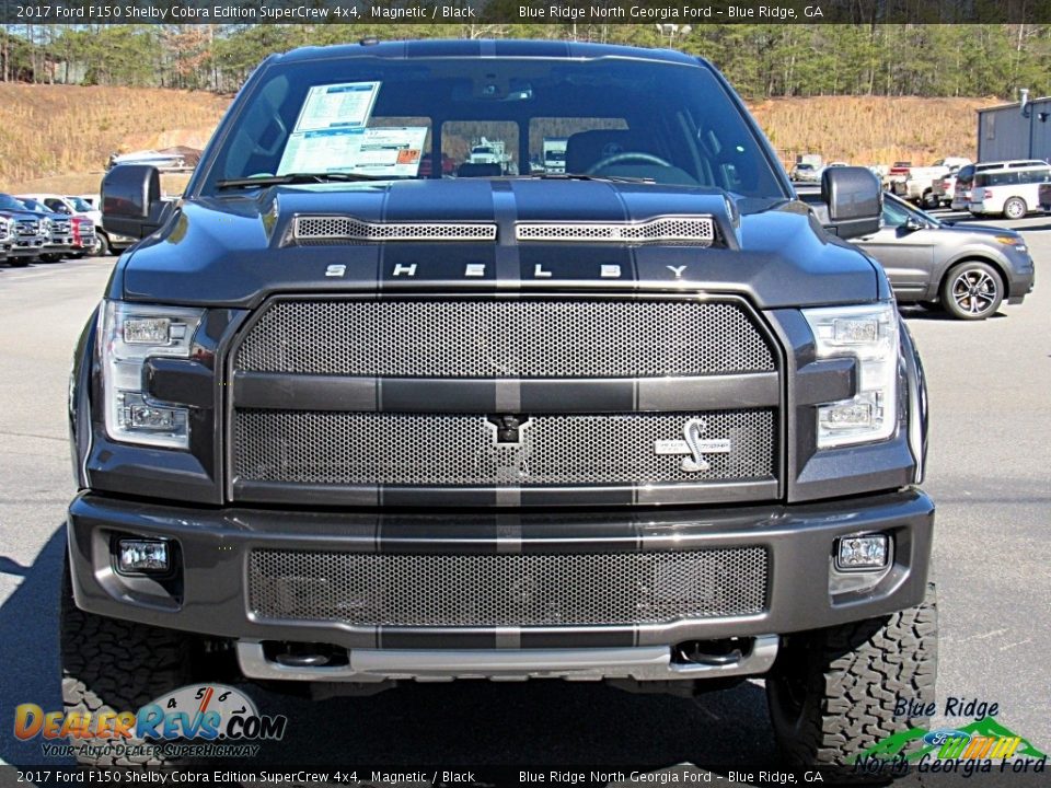 2017 Ford F150 Shelby Cobra Edition SuperCrew 4x4 Magnetic / Black Photo #8
