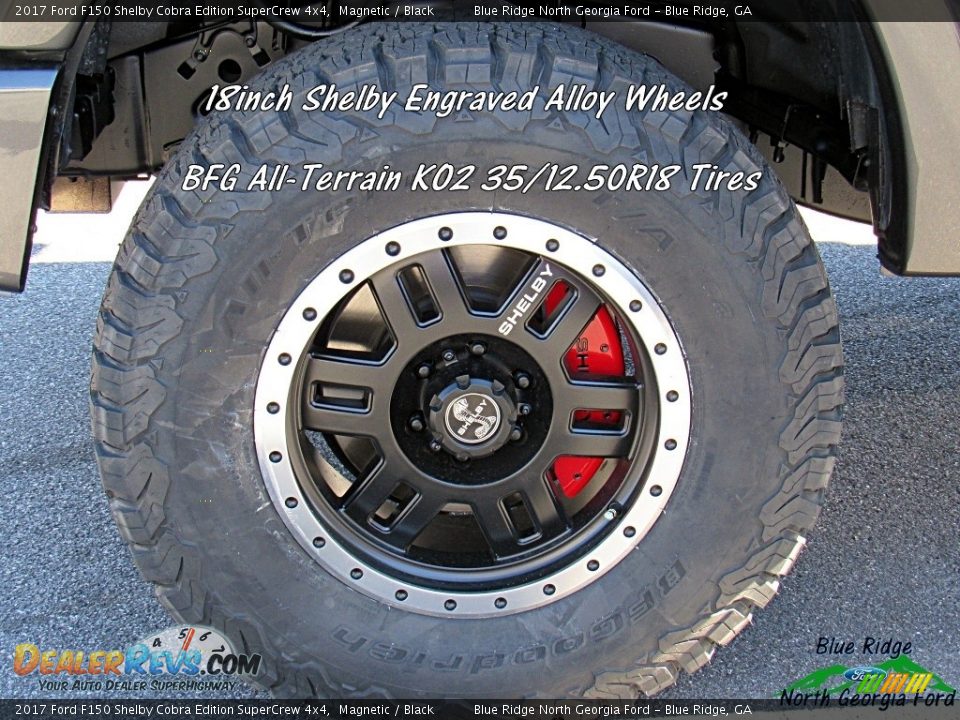 2017 Ford F150 Shelby Cobra Edition SuperCrew 4x4 Magnetic / Black Photo #9