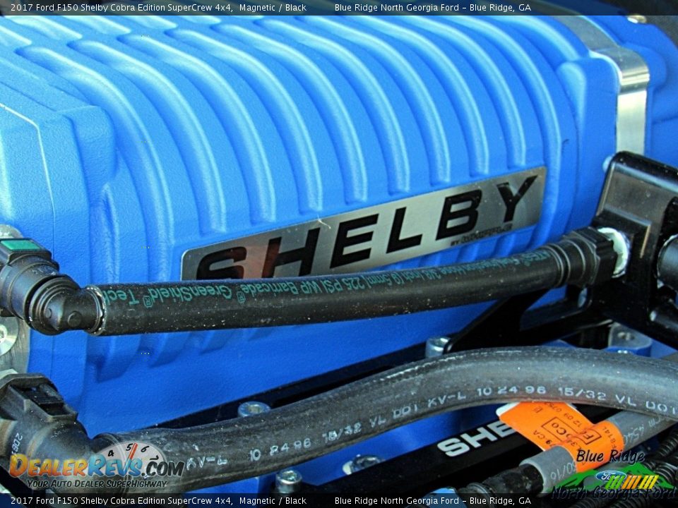 2017 Ford F150 Shelby Cobra Edition SuperCrew 4x4 Magnetic / Black Photo #13