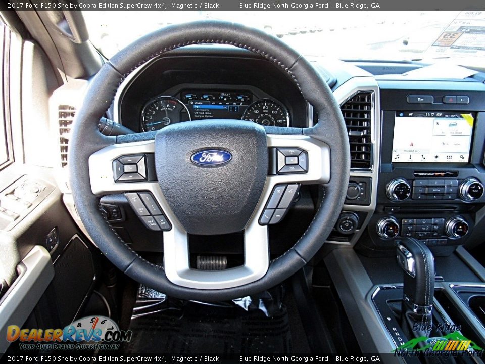2017 Ford F150 Shelby Cobra Edition SuperCrew 4x4 Magnetic / Black Photo #19