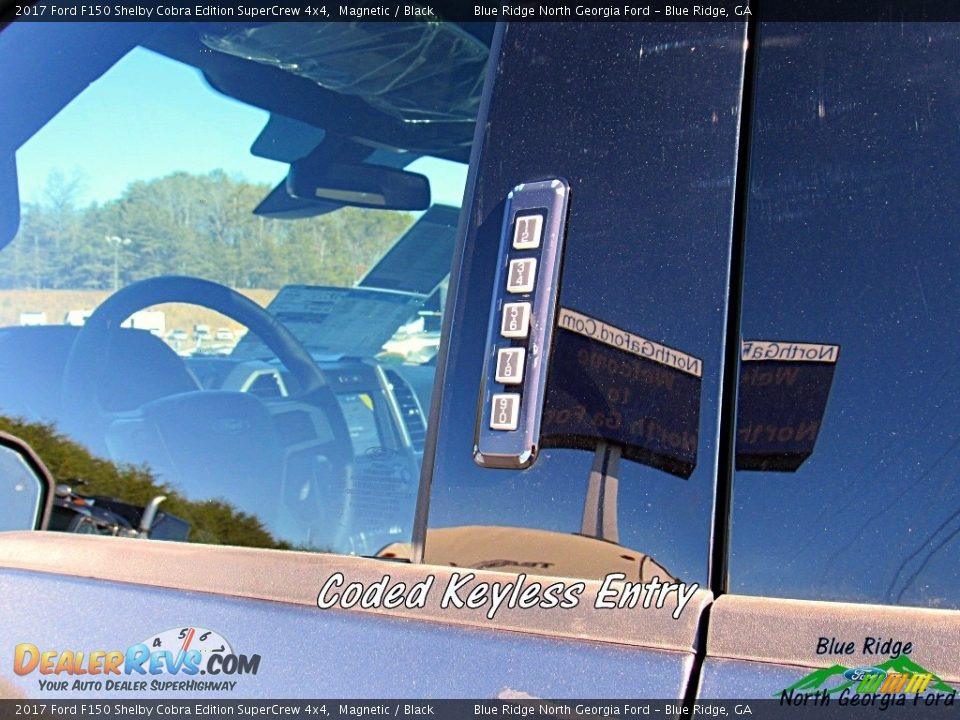 2017 Ford F150 Shelby Cobra Edition SuperCrew 4x4 Magnetic / Black Photo #31