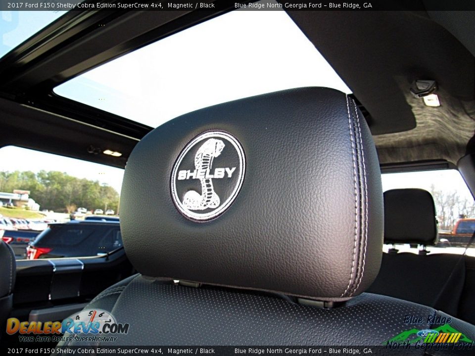 2017 Ford F150 Shelby Cobra Edition SuperCrew 4x4 Magnetic / Black Photo #34