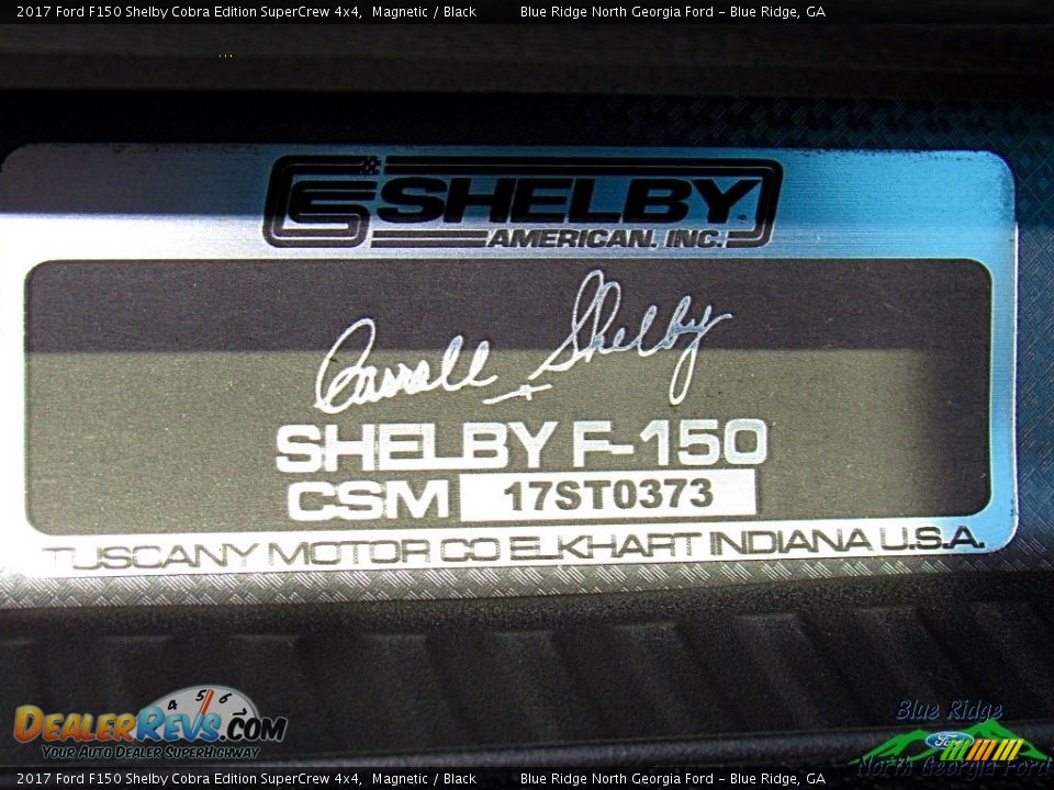 2017 Ford F150 Shelby Cobra Edition SuperCrew 4x4 Magnetic / Black Photo #35