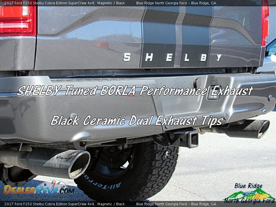 2017 Ford F150 Shelby Cobra Edition SuperCrew 4x4 Magnetic / Black Photo #36