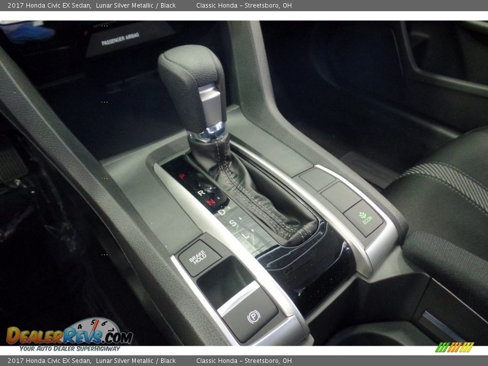 2017 Honda Civic EX Sedan Lunar Silver Metallic / Black Photo #13