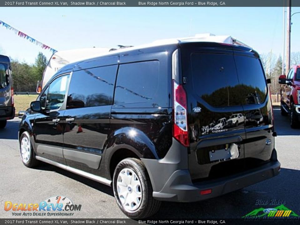 2017 Ford Transit Connect XL Van Shadow Black / Charcoal Black Photo #3