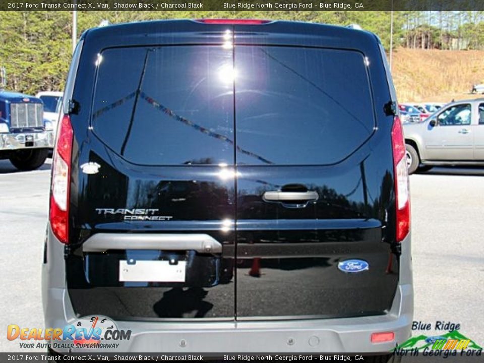 2017 Ford Transit Connect XL Van Shadow Black / Charcoal Black Photo #5