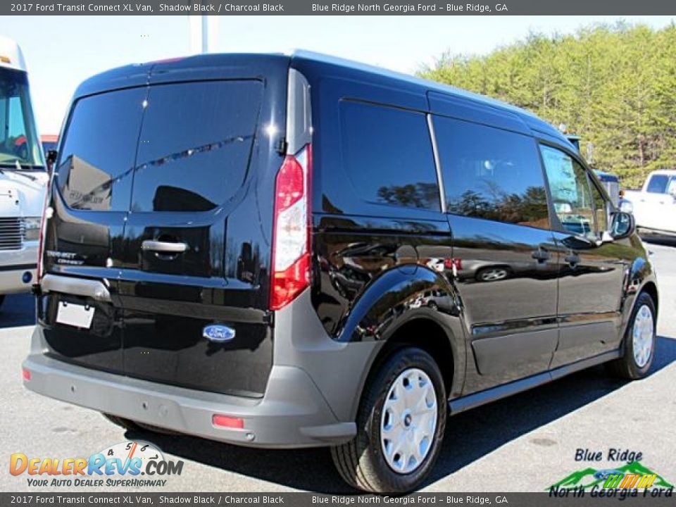 2017 Ford Transit Connect XL Van Shadow Black / Charcoal Black Photo #6