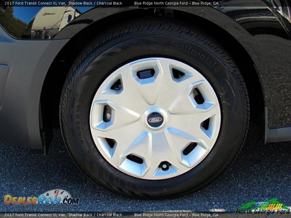 2017 Ford Transit Connect XL Van Shadow Black / Charcoal Black Photo #9