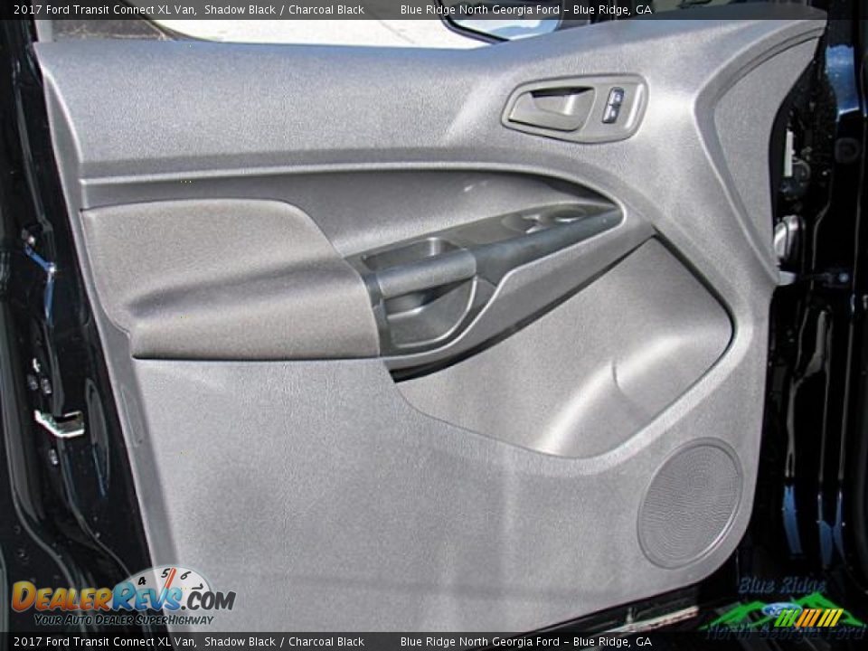 2017 Ford Transit Connect XL Van Shadow Black / Charcoal Black Photo #11