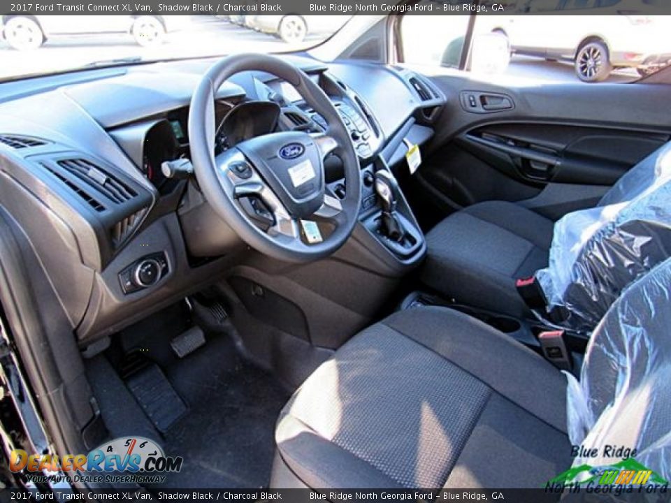 2017 Ford Transit Connect XL Van Shadow Black / Charcoal Black Photo #12