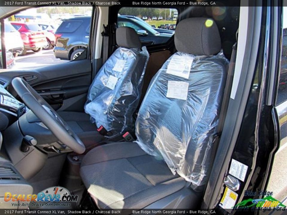 2017 Ford Transit Connect XL Van Shadow Black / Charcoal Black Photo #13