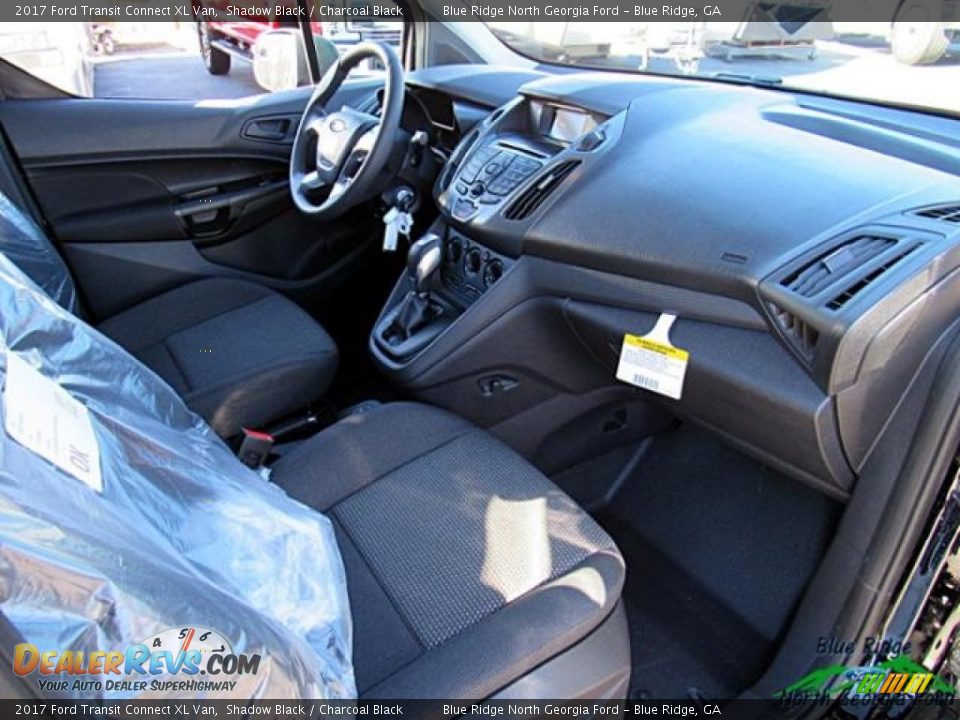 2017 Ford Transit Connect XL Van Shadow Black / Charcoal Black Photo #14