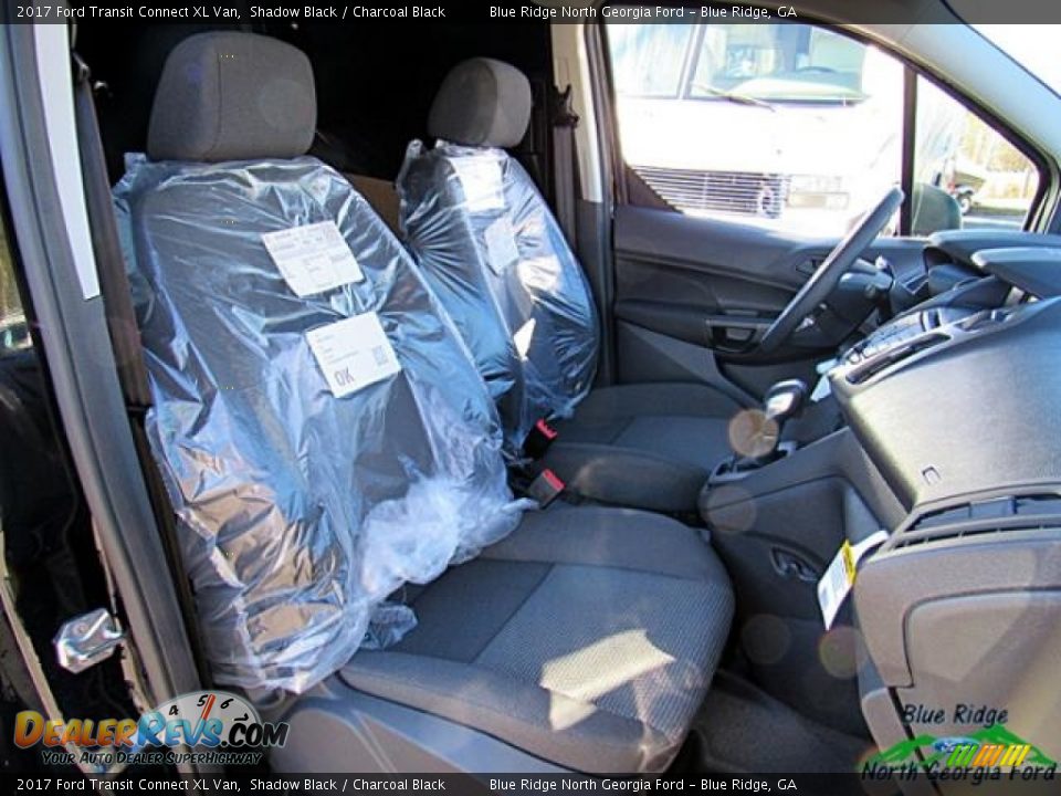 2017 Ford Transit Connect XL Van Shadow Black / Charcoal Black Photo #15