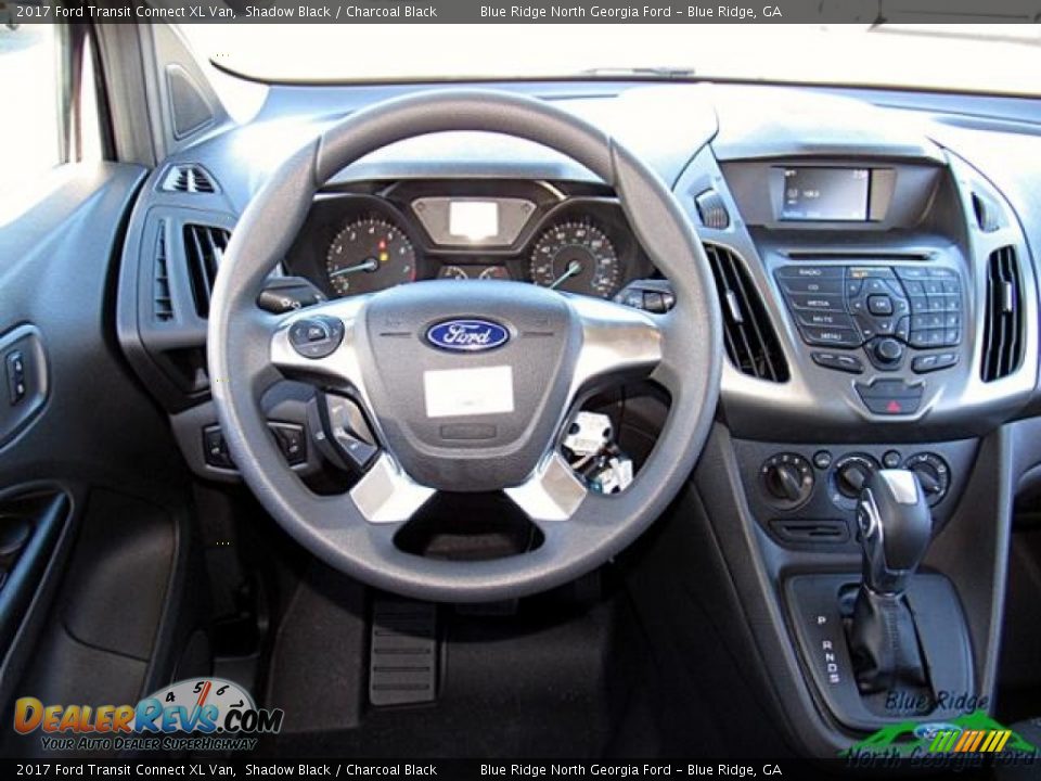 2017 Ford Transit Connect XL Van Shadow Black / Charcoal Black Photo #16