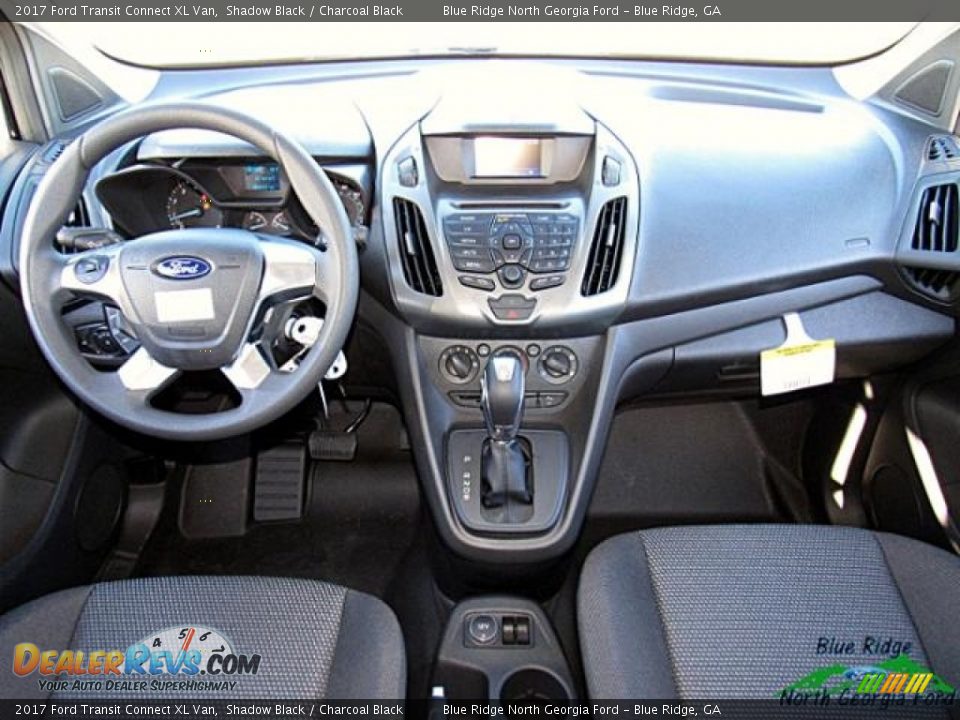 2017 Ford Transit Connect XL Van Shadow Black / Charcoal Black Photo #17