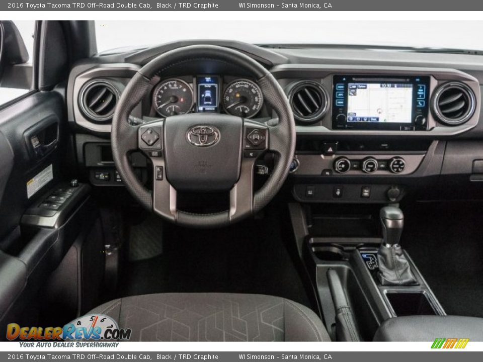 Dashboard of 2016 Toyota Tacoma TRD Off-Road Double Cab Photo #4