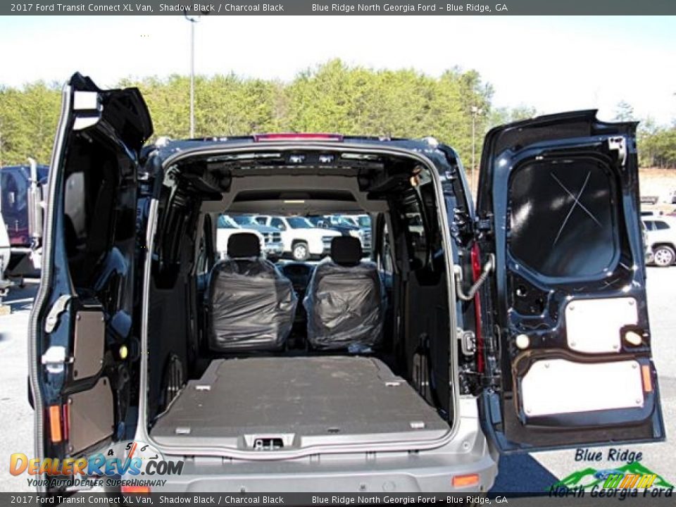 2017 Ford Transit Connect XL Van Shadow Black / Charcoal Black Photo #23