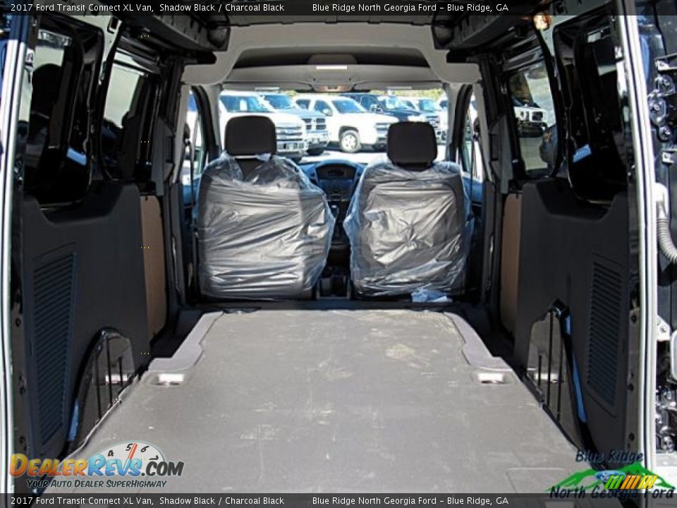 2017 Ford Transit Connect XL Van Shadow Black / Charcoal Black Photo #24