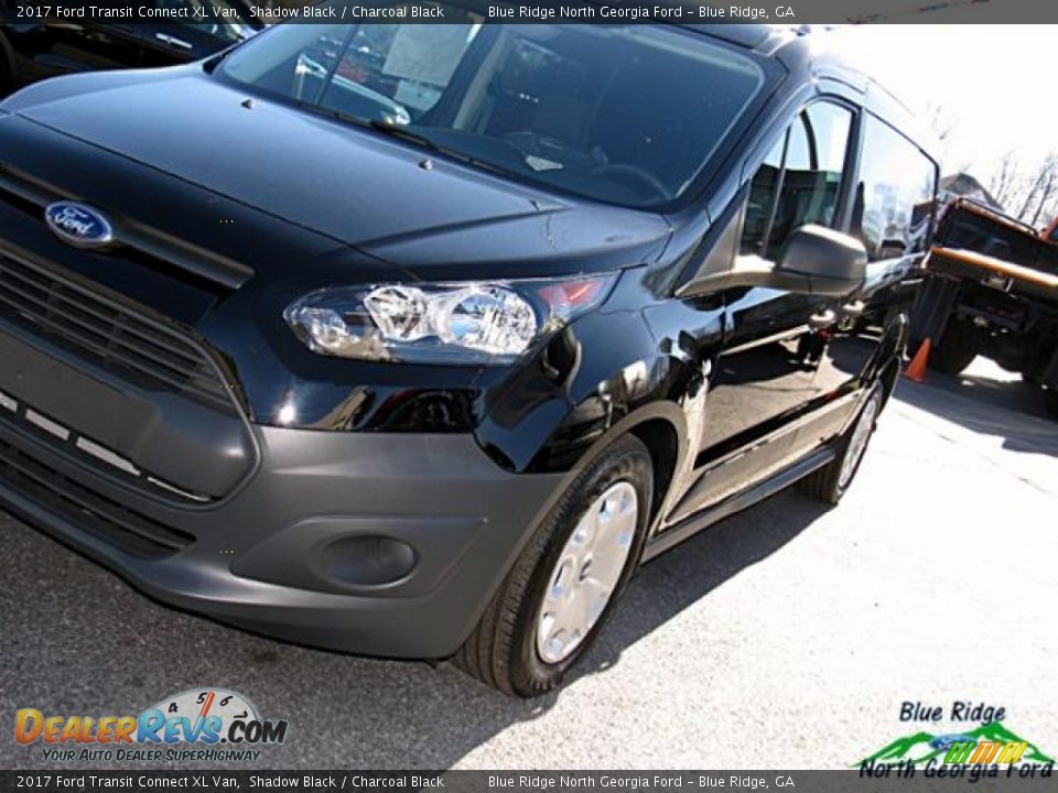 2017 Ford Transit Connect XL Van Shadow Black / Charcoal Black Photo #27