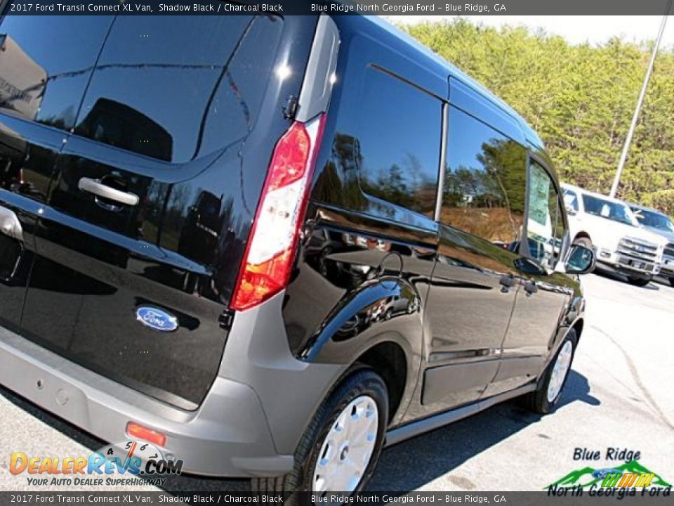 2017 Ford Transit Connect XL Van Shadow Black / Charcoal Black Photo #29