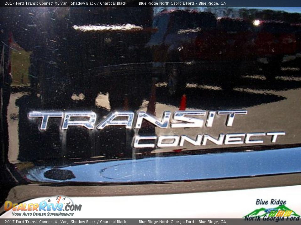 2017 Ford Transit Connect XL Van Shadow Black / Charcoal Black Photo #31