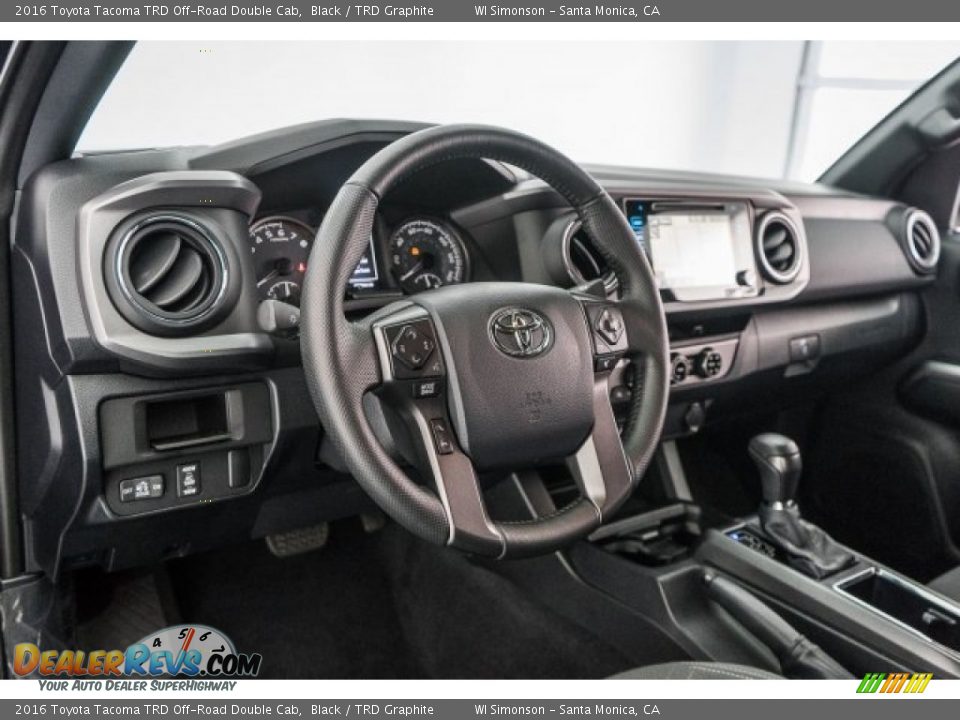 Dashboard of 2016 Toyota Tacoma TRD Off-Road Double Cab Photo #18