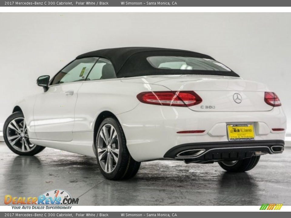 2017 Mercedes-Benz C 300 Cabriolet Polar White / Black Photo #3