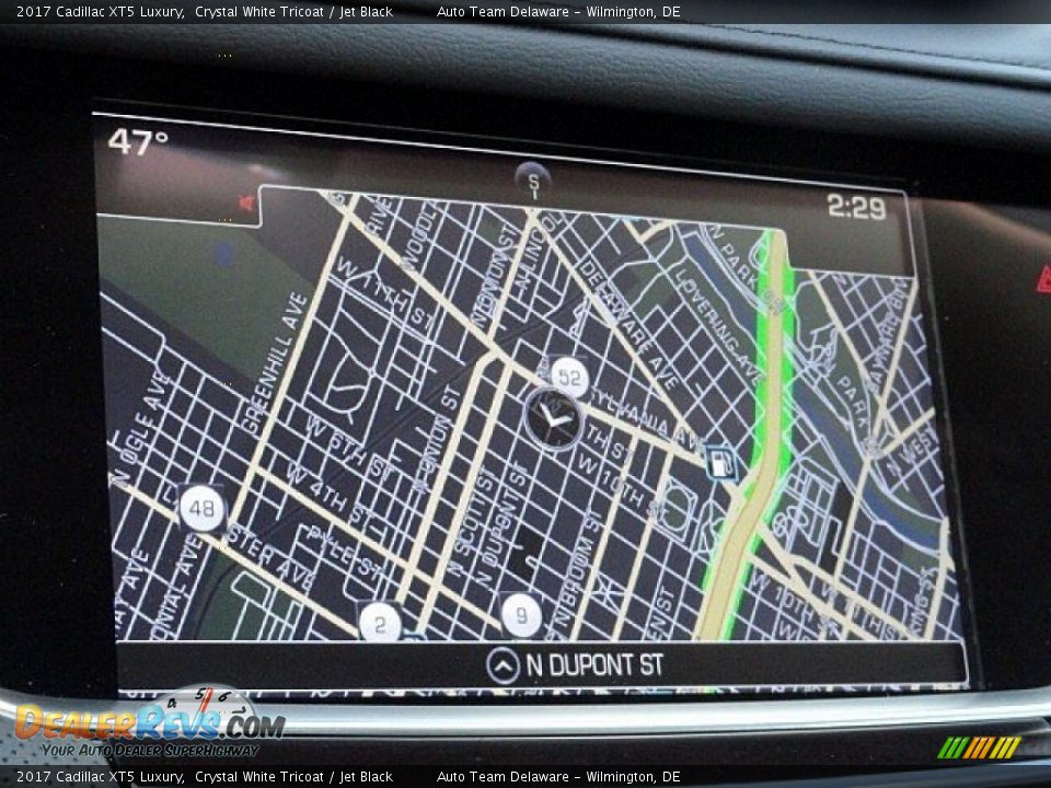 2017 Cadillac XT5 Luxury Crystal White Tricoat / Jet Black Photo #19
