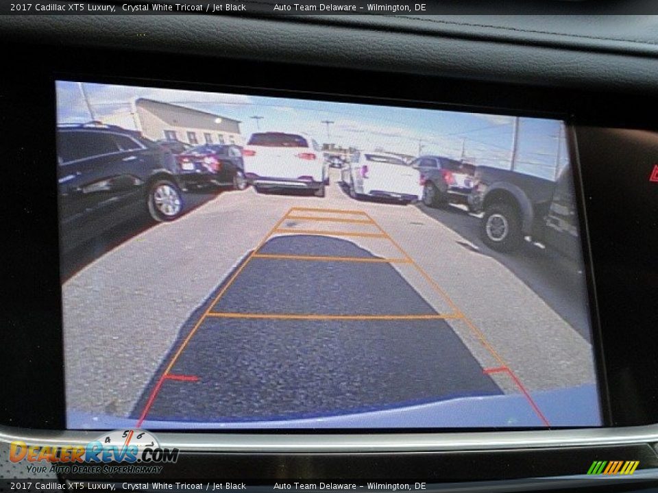 2017 Cadillac XT5 Luxury Crystal White Tricoat / Jet Black Photo #20